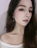 鹿珊伍流蘇耳環(huán)女花朵仿貝殼海邊度假風流蘇長款耳環(huán)耳釘女方圓臉耳配飾 貝殼花朵流蘇耳環(huán)【懸浮盒裝】 曬單實拍圖