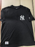 NEW ERA紐亦華MLB水繪NY LA男女情侶短袖T恤圓領潑墨印花NE 14179167-黑色-NY S 曬單實拍圖