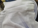 HLA 海瀾之家 男鞋甄選2025夏季新款短袖t恤男士冰絲polo衫純棉有領體恤修身 6130白色 L 曬單實拍圖