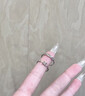 禮意久久【鑲施華洛世奇水晶】情侶對戒男女款一對戒指表白生日禮物女士 【莫比烏斯對戒】七夕情人節禮物高級小眾女生成人禮物 【鑲施華洛世奇水晶】高級感輕奢送女朋友送男朋友禮物 曬單實拍圖