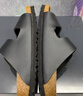 BIRKENSTOCK勃肯德國(guó)進(jìn)口男女款牛皮革經(jīng)典款軟木Arizona雙扣拖鞋 黑色常規(guī)版51191 40 曬單實(shí)拍圖