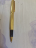 竹節黃銅筆金屬商務(wù)簽字筆復古銅筆中性筆學(xué)生用定制刻字禮物 注意不是全銅：鎳+鍍銅金色材質(zhì)筆不刻字 曬單實(shí)拍圖