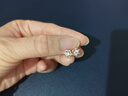 周六福S925銀雪花耳釘潮精致簡約感生日禮物J0911185 一對七夕禮物 曬單實拍圖