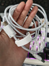 CASSDAN適用漫步者Fit900NB頭戴式耳機連電腦音頻線W830NB W820NB藍牙耳機USB數據線type-c充電線聽歌通話 USB轉Typec電腦音頻數據線(1.6米)白色 曬單實拍圖