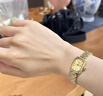 飛亞達傾城系列石英女表復古小金表精致女士手表女生日禮物送女友ins風(fēng) “小龍女”特別款L865025.GGG 曬單實(shí)拍圖