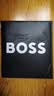 雨果博斯BOSS 男士26夏新棉質網球藝術圖案Logo平紋針織多色短袖T恤 黑色 L 曬單實拍圖