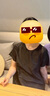 歌莉婭非遺香云紗新中式國(guó)風(fēng)改良旗袍盤扣v領(lǐng)收腰連衣裙  1C3L4K760 00B黑色 XXS 曬單實(shí)拍圖