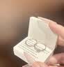 禮意久久【鑲施華洛世奇水晶】情侶對戒男女款一對戒指表白生日禮物女士 【星點心動對戒】七夕情人節禮物高級小眾女生成人禮物 【鑲施華洛世奇水晶】高級感輕奢送女朋友送男朋友禮物 曬單實拍圖