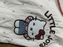莫代爾2026新款HelloKitty純棉紗布睡衣女款夏季短袖長褲三件套裝家居服 云朵棉-J2837#圓點KT貓三件套 L 【建議100-120斤】 曬單實拍圖