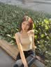 香影女士背心女春夏帶胸墊可外穿短款涼感美背內搭吊帶U領打底衫高腰 曬單實拍圖