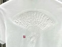 夏季新款簡約風半袖T韓版男士翻領(lǐng)短袖t恤休閑上衣潮牌男裝polo衫 白色 【當日秒發(fā)京東】 M 曬單實拍圖