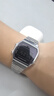 卡西歐（CASIO）手表復(fù)古休閑款小方塊防水學(xué)生考試運(yùn)動(dòng)電子日韓表七夕禮物 紫黑A168WEM-1 曬單實(shí)拍圖