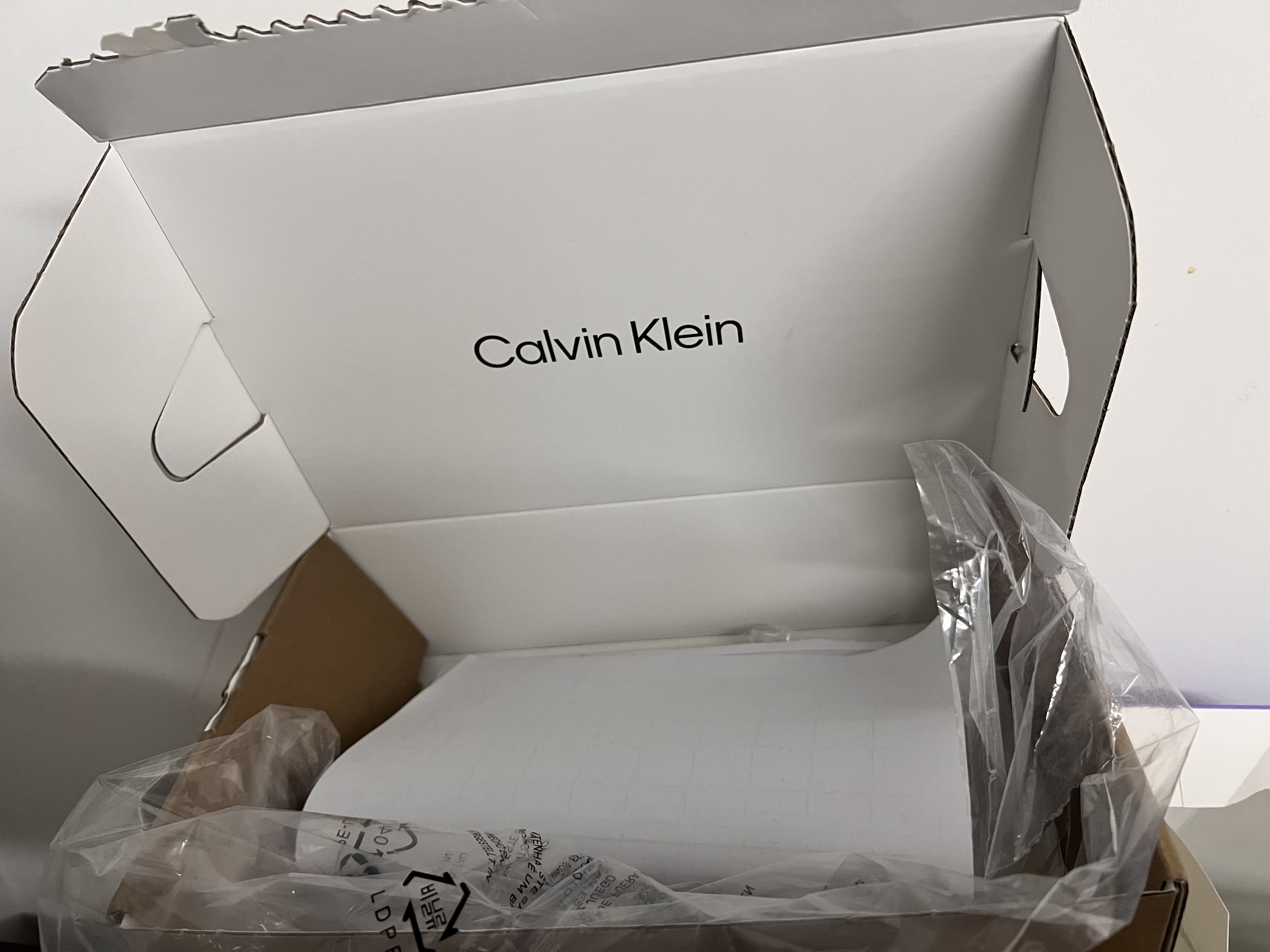 Calvin Klein【修身】免費改褲CK Jeans四季款男士休閑通勤黑色微彈洗水牛仔褲 曬單實拍圖