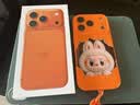 SUOLIAO適用iPhone17Promax手機殼新款液態硅膠鏡頭全包圍蘋果17Pro卡通防摔保護套高級感男女情侶軟外殼 星宇橙【裂墻+絨布短繩】液態軟殼-鏡頭全包 蘋果17Pro 曬單實拍圖
