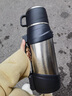 塔馳密司（touchmiss）純鈦保溫壺男士高檔大容量水壺便攜運動(dòng)旅行壺戶(hù)外車(chē)載杯子保暖壺 1800ml商務(wù)黑 曬單實(shí)拍圖