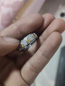 飾述（SISHOW）太極八卦轉(zhuǎn)動男士戒指高級感食指旋轉(zhuǎn)指環(huán)男款裝飾復(fù)古不掉色 間金色 美號7號(國號15/16)約90-110斤戴 曬單實拍圖