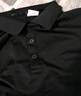 真維斯戶外運動短袖T恤男夏季翻領純色polo衫半截袖休閑服打底衫 黑色 2XL 曬單實拍圖