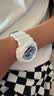 卡西歐（CASIO）Baby-g女表防震防水雙顯石英表多功能時尚運動學生禮物推薦 清爽藍白BA-110XBE-7A/BA-110BE-7A 曬單實拍圖