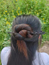 曉青瓜黑檀木發(fā)簪古風(fēng)女木質(zhì)簪子輕奢發(fā)簪檀木簪子古風(fēng)高檔發(fā)簪 F2496梅花發(fā)簪【精美禮盒】 曬單實(shí)拍圖