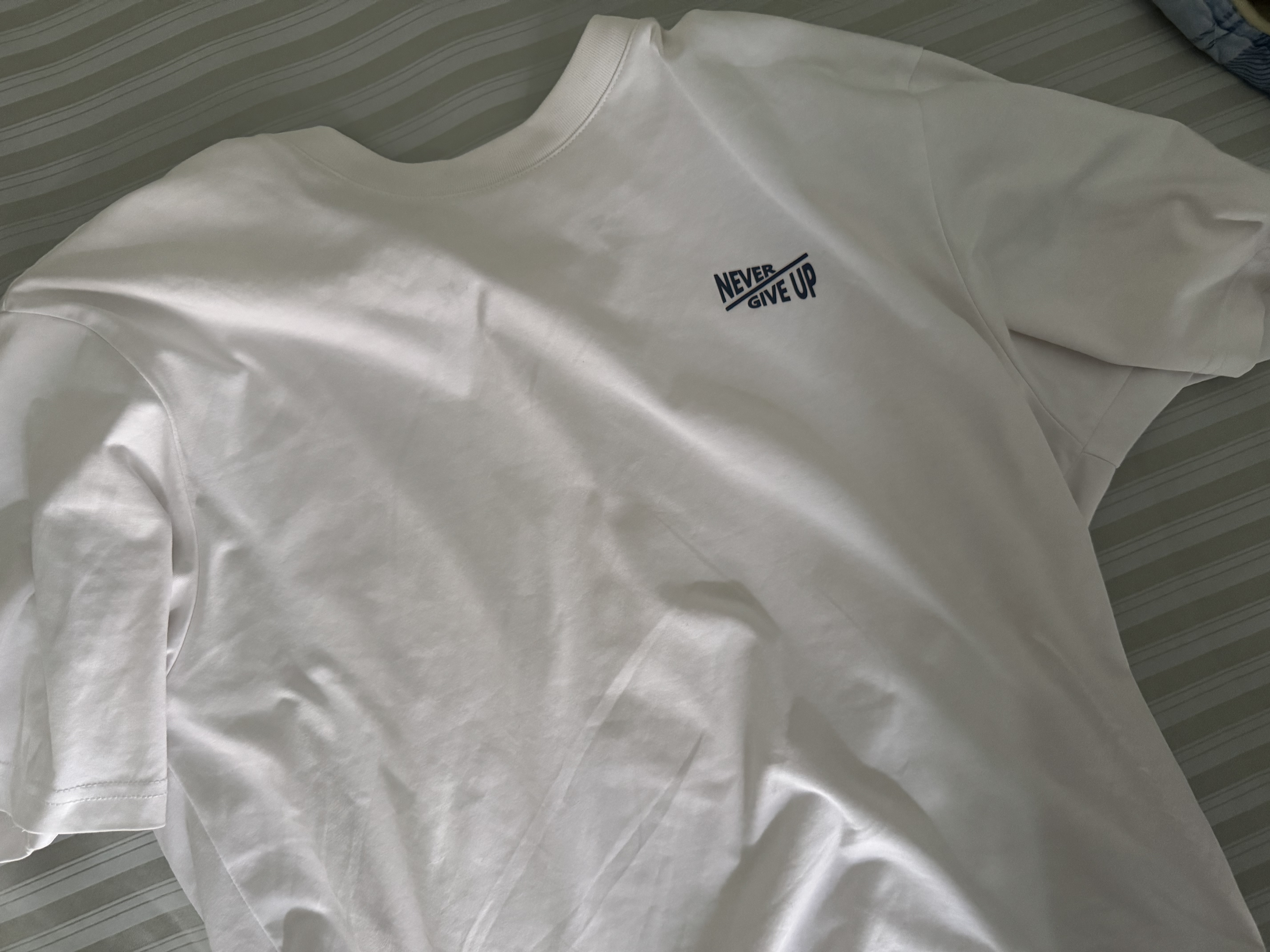 森馬（Semir）短袖T恤男26夏季涼感字母印花上衣吸濕速干短袖潮流打底衫運動t恤 曬單實拍圖