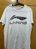 李寧短袖t恤男士情侶春夏新款時(shí)尚潮寬松體恤純棉半袖品牌運動(dòng)上衣女 標準白-彩標 L /175 曬單實(shí)拍圖