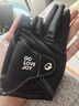 GOLOVEJOY高樂捷手套露三指臺球左手男冰絲專業打桌球專用手套女半指黑L 曬單實拍圖