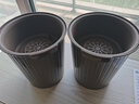 茶漬桶辦公室泡茶垃圾桶倒茶葉茶桶廢水茶渣桶茶葉渣過(guò)濾垃圾筒排水桶子帶過(guò)濾網(wǎng)濾茶桶 棕色2個(gè)裝 曬單實(shí)拍圖