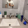 布先生280g重磅T恤長(zhǎng)絨棉男士純棉短袖小白T 黑色 L/175  曬單實(shí)拍圖