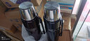 膳魔師（THERMOS）保溫壺戶(hù)外旅行壺大容量不銹鋼運動(dòng)水壺便攜車(chē)載保溫瓶SK-2010 咖啡色 1.2L 曬單實(shí)拍圖