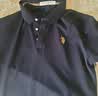 U.S. POLO ASSN.polo衫男短袖夏季保羅商務休閑翻領男裝上衣t恤父親節(jié)禮物藏青XL 曬單實拍圖