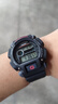卡西歐（CASIO）軍表入伍戶外多功能高級液晶顯示樹脂表帶運(yùn)動耐沖擊防水手表 黑武士（紅字版）DW-9052-1V 曬單實(shí)拍圖