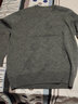 恒源祥100%純羊毛衫男秋冬季保暖加厚長(cháng)袖毛線(xiàn)衫中青年翻領(lǐng)針織打底衫男 曬單實(shí)拍圖