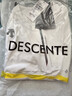 迪桑特（DESCENTE）RUNNING男士F360吸濕速干親膚半拉鏈短袖T恤新品 WT-白色 L (175/96A) 曬單實(shí)拍圖