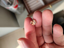 紀詩哲（GIEVSZHE）幸運四葉草耳釘女新款高級感耳飾耳環實用簡約百搭七夕情人節禮物 幸運四葉草耳釘-玫瑰金【可刻字/當/次日達】 定情信物/紀念日情侶禮物/禮盒包裝/免費刻字 曬單實拍圖