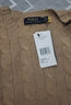 Polo Ralph Lauren 拉夫勞倫男裝 經(jīng)典款標(biāo)準(zhǔn)版絞花編結(jié)針織毛衫RL15748 200-棕色 L (偏大) 曬單實(shí)拍圖