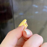 中國(guó)黃金（CHINA GOLD）四葉草18k金耳釘2026新款彩金耳釘生日七夕情人節(jié)禮物送女友老婆 【今/次日達(dá)】18K金綻放四葉草耳釘 曬單實(shí)拍圖