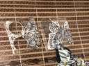 純彩（purecolor）適用華為pocket2手機(jī)殼藝術(shù)定制版/優(yōu)享版輕薄防摔絲巾手提輕奢風(fēng)彩繪硬殼【絲巾+透明蝴蝶】 曬單實(shí)拍圖