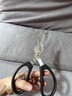OSKV剪小龍蝦專用開(kāi)背剪刀剝小龍蝦神器剝蝦器去蝦線不銹鋼剝蝦殼工具 剪蝦頭/去蝦腮/拔蝦線/開(kāi)蝦背 【黑色裝1個(gè)】 曬單實(shí)拍圖