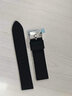時代先鋒（Jime PR）H975表帶適用華為watch4pro表帶gt3/2/1/pro天王飛亞達海鷗天梭羅西尼美度男士女士手表硅膠表帶 【曜石黑】優(yōu)質(zhì)硅膠 22mm 曬單實拍圖