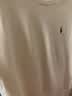 Polo Ralph Lauren 拉夫勞倫 女裝經典款修身版型短袖圓領針織衫RL26844 101-乳白色 M 曬單實拍圖