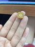 俏江南千里江山純銀鎏金耳釘花絲鑲嵌南紅琺瑯青山綠水國風輕奢耳飾耳環 千里江山銀鎏金耳環 曬單實拍圖