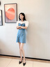 百田森 PETINSON全真皮工作鞋女秋季新款尖頭細(xì)跟軟底不累腳配裙子鞋 黑色 36 曬單實(shí)拍圖