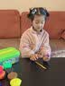 得力（deli）超輕粘土4D盒裝兒童彩泥橡皮泥黏土幼兒園小學生手工diy玩具禮物 【高端款】12色盒裝+2包白色 送工具+姓名貼 曬單實拍圖