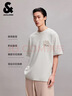 杰克·瓊斯（JACK&JONES）【舒適清爽】男裝夏季T恤上衣衣身動(dòng)物圖案刺繡圓領(lǐng)短袖226201066 G01石灰花灰 S （170） 曬單實(shí)拍圖