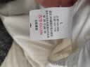 古今（GUJIN）性感睡衣女新品冰絲帶胸墊吊帶長袖三件套性感純欲家居服春秋 曬單實拍圖