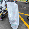 邁米德電動(dòng)車(chē)防曬防雨罩電瓶車(chē)擋雨罩自行車(chē)防塵遮雨罩車(chē)衣電車(chē)車(chē)罩雨衣 大號-加厚小旺財【防雨防曬】 曬單實(shí)拍圖