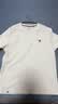 HAZZYS【張晚意同款】哈吉斯男裝 26新款夏季華夫格短袖T恤男 米黃色OW 2XL （185/104A 52） 曬單實拍圖