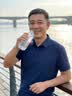 羅蒙爸爸夏季套裝中老年t恤男士冰絲涼感polo商務(wù)運(yùn)動(dòng)套裝父親節(jié)禮物 7879灰綠長(zhǎng)褲套裝 XL /115(建議135-150斤) 曬單實(shí)拍圖