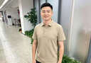 八仟流防污Polo衫定制logo高端工作服三防短袖t恤訂制企業(yè)團隊統(tǒng)一服裝 【三防工衣  科技面料】卡其色上衣 M 曬單實拍圖