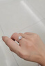 DR CK一克拉鉆戒正品莫桑人工鉆石戒子銀戒求婚結(jié)婚訂婚指環(huán)送女友禮物 2克拉六芒星鉆戒禮盒證書 活口大小可調(diào)節(jié) 曬單實拍圖